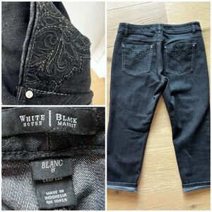 White House Black Market Blanc 23in Jeans Womens Size 8